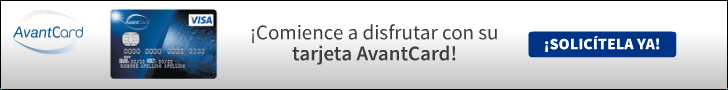 Solicitar tarjeta de crédito Avantcard