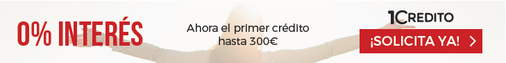 1Credito - Primer préstamo gratis