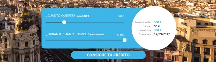 Solicitar créditos rápidos en Wincredit