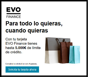 Tarjeta Inteligente Evo Finance