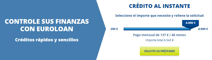 Euroloan - Préstamos rápidos y línea de crédito