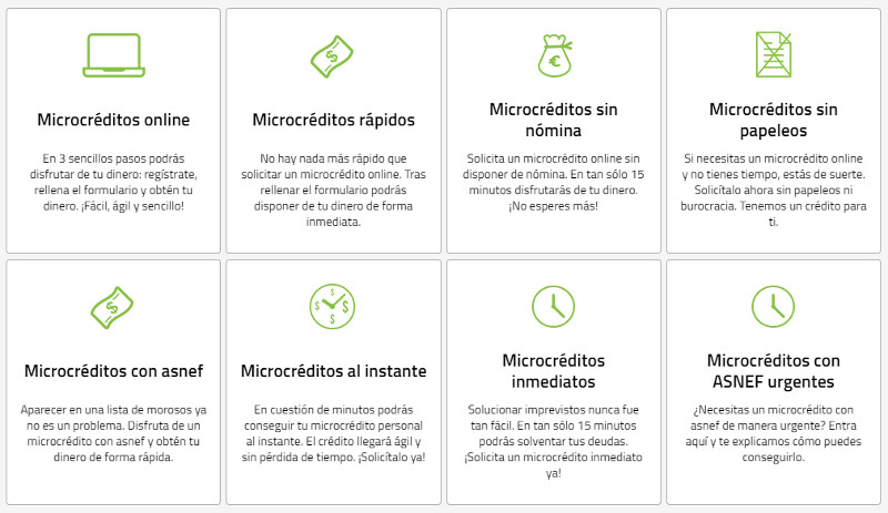 Ventajas y opiniones de microcreditos24